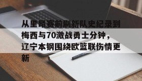 亚博游戏官网-从里昂赛前刷新队史纪录到梅西与70激战勇士分钟，辽宁本钢围绕欧篮联伤情更新的简单介绍